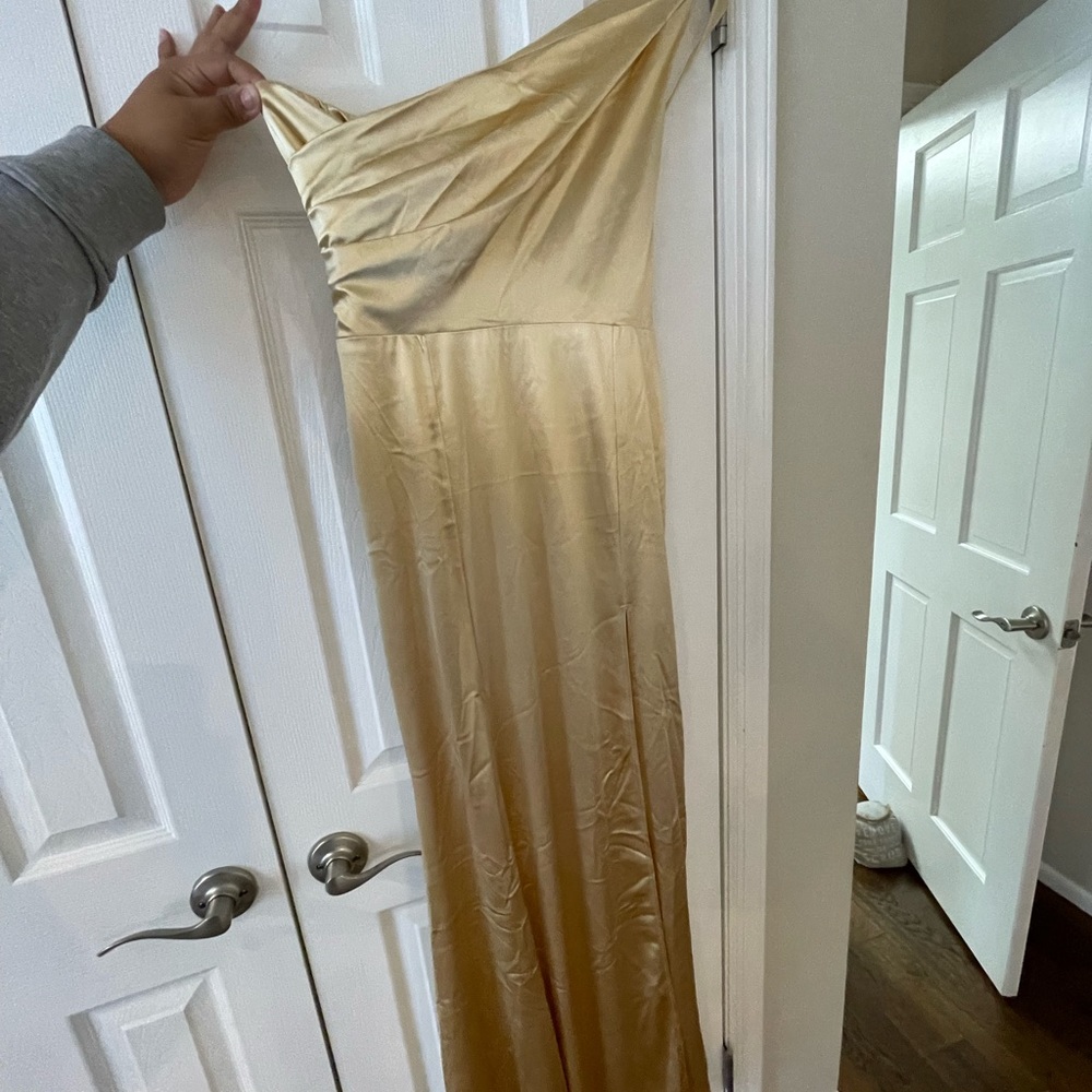 Gold gown Prom or Wedding